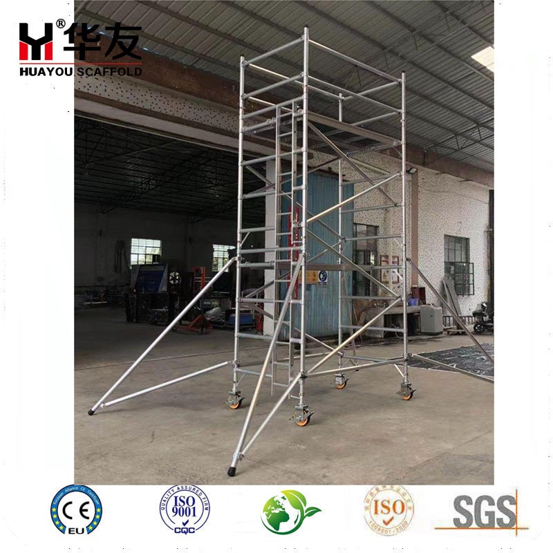 aluminium scafolding umunara wa mobile